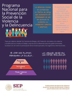 Programa Nacional de Prevención Social de la Violencia y la Delincuencia .