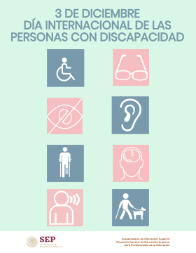 Día internacional de las personas con discapacidad.